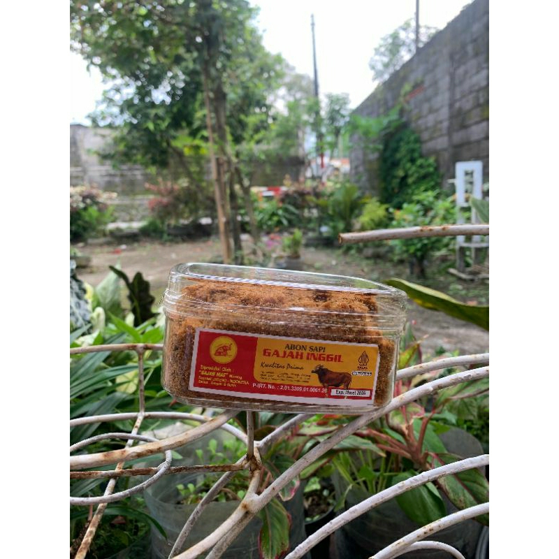 

abon gajah inggil 250g toples