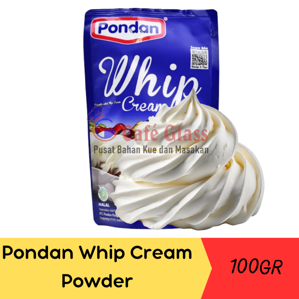 

Pondan Whip Cream Bubuk 100Gr
