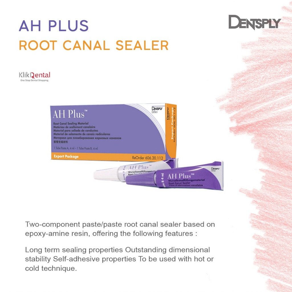 KLIK DENTAL AH Plus Export Refill / Endodontik Sealer Dentsply