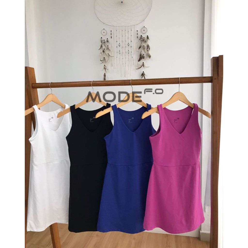 Top Dress Ladies GAP plain 97591 - Dress Wanita