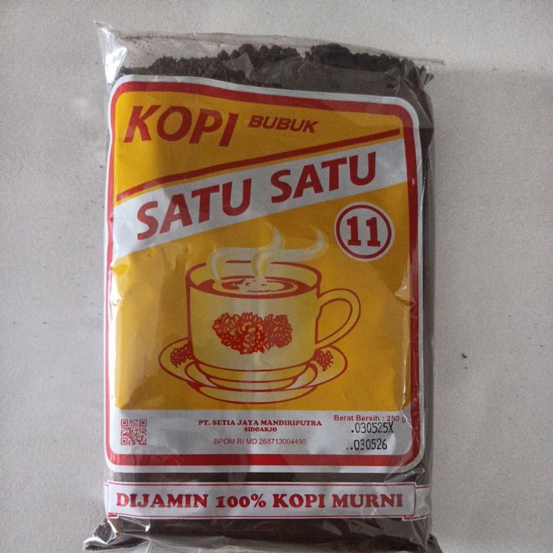

KOPI SATU-SATU 250GR