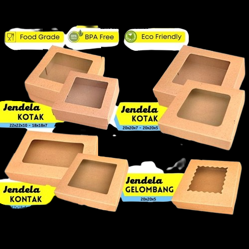 

Box Catering Jendela / Dus Catering / Box Catering / Box Souvenir / Box Bolu / Dus Pizza / Dus Kue / Dus Box Nasi