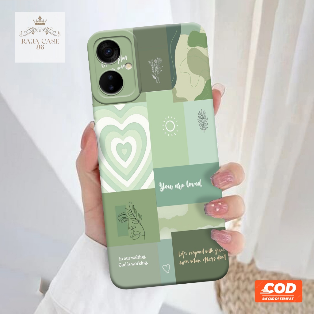 Softcase Tecno Spark 9T / 9 Pro - Rajacase - Case Spark 9T - Motif Case Aesthetic - Case Spark 9 Pro