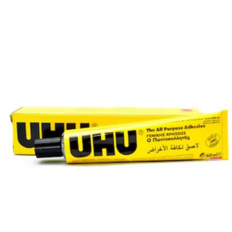 

(1 PCS) Lem UHU Isi 7ml/20ml/35ml Harga Per Tube (Pcs) / Lem Cair UHU