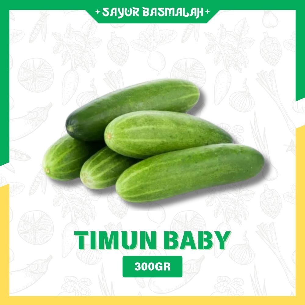 

Timun Baby Fresh 300gr - Sayur Basmalah