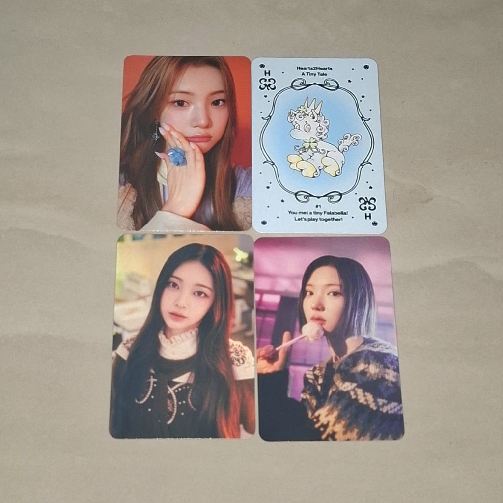 (READY STOCK) Hearts2Hearts Juun Jiwoo Ian PC Photocard MD The Chase