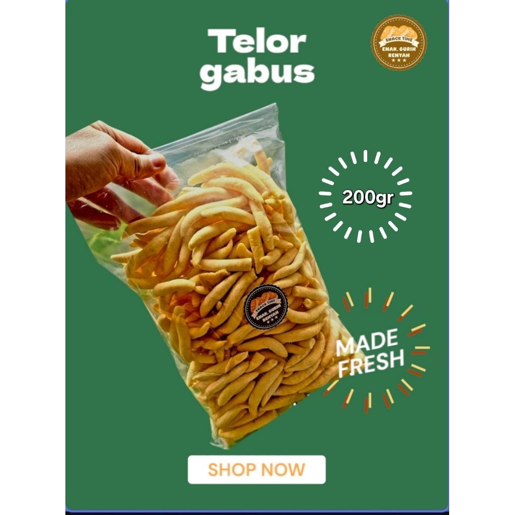 

TelorGabus200gr