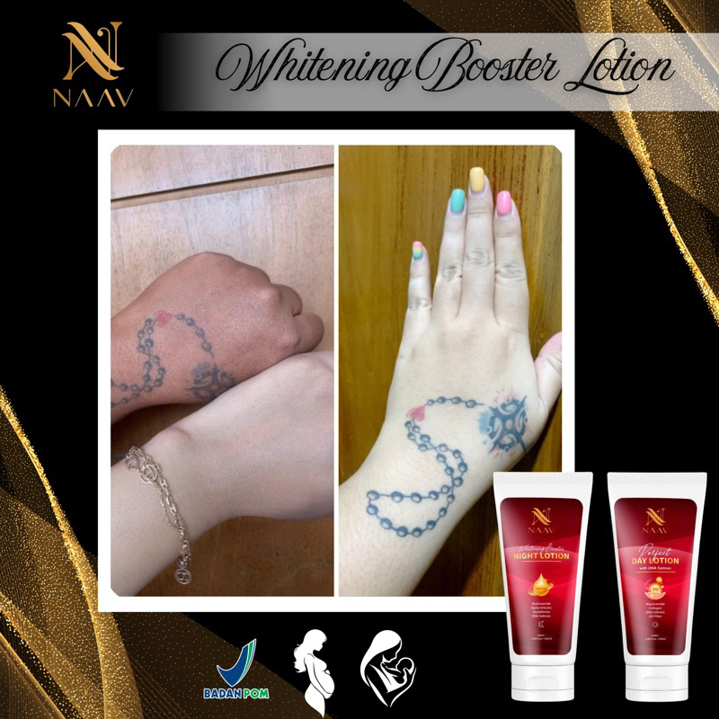 Lotion Pemutih Dosting NAAV BPOM/Pemutih Badan permanen