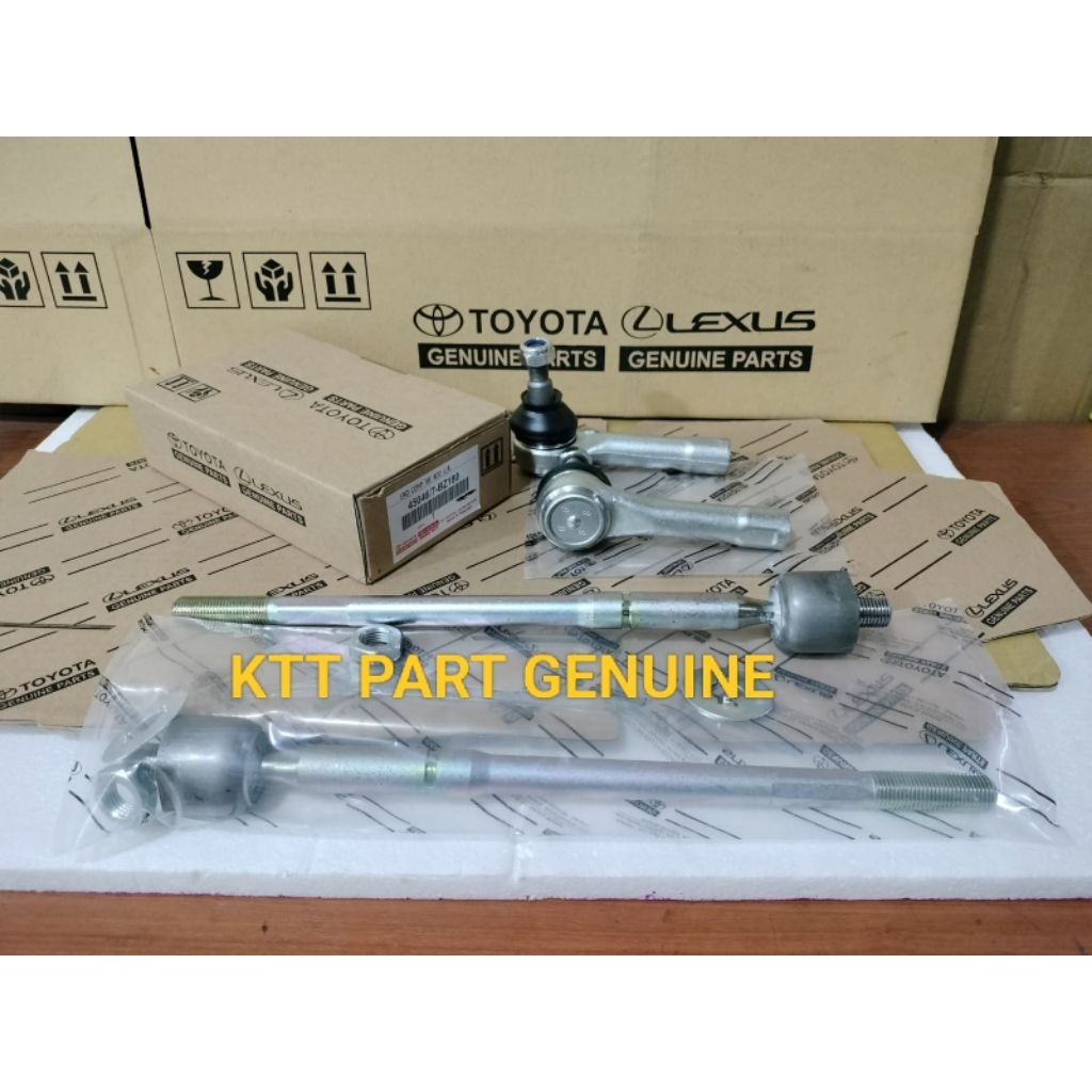 TIE ROD END 1SET + LONG TIE ROD 2PC TOYOTA CALYA / SIGRA 1PAKET ORI