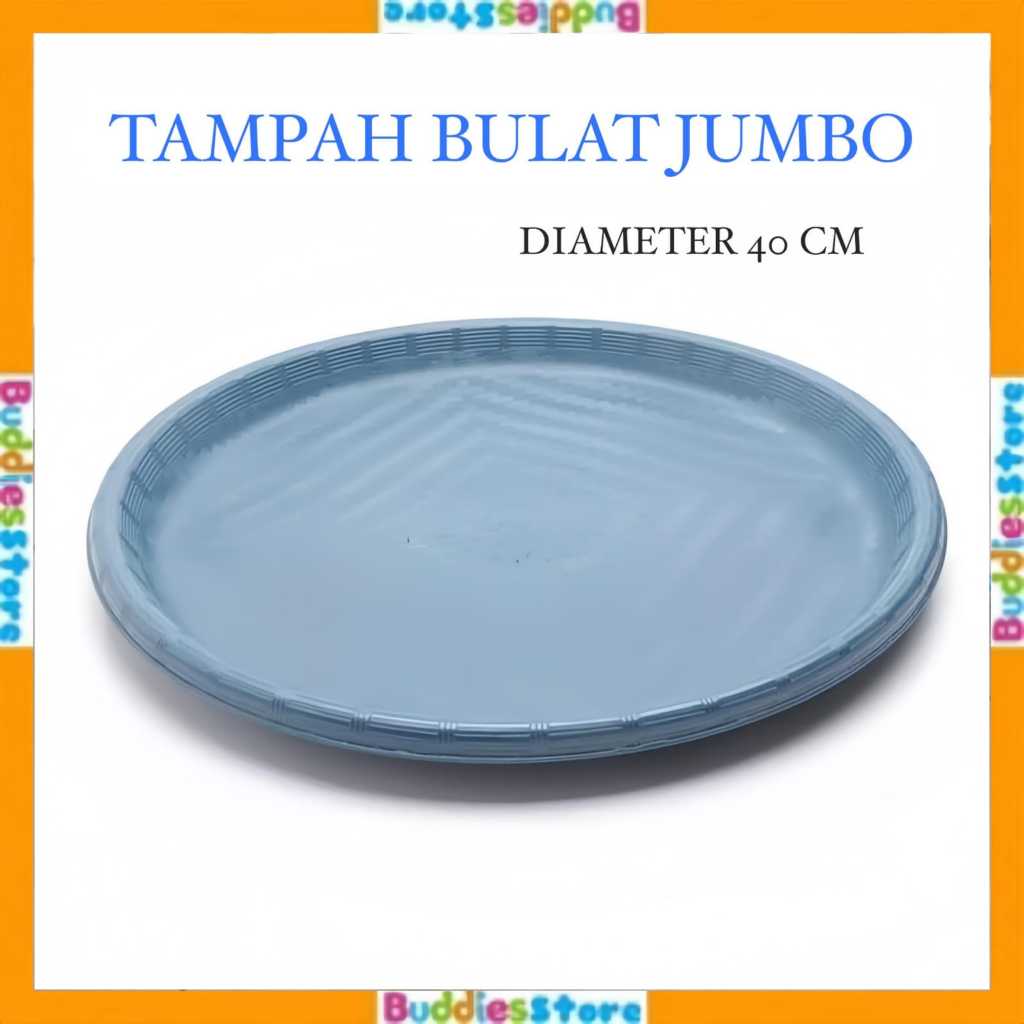 TAMPAH PLASTIK BUNDAR SERBAGUNA - NAMPAN BULAT JUMBO