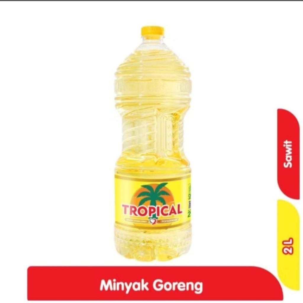 

MINYAK GORENG TROPICAL 2 LITER. TERMURAH