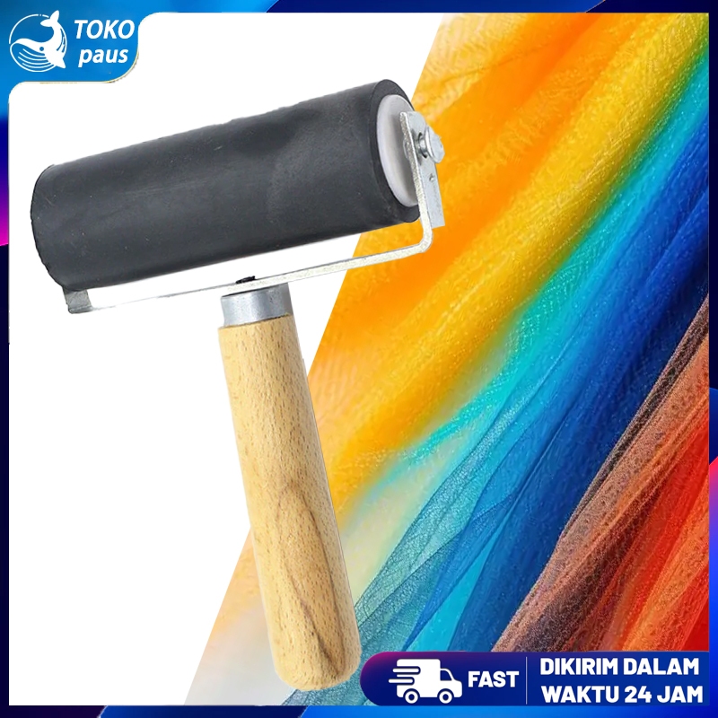 

Roller Karet Rubber/10Cm Roller/Rubber Roll/ Roll Grafis Untuk Printmaking