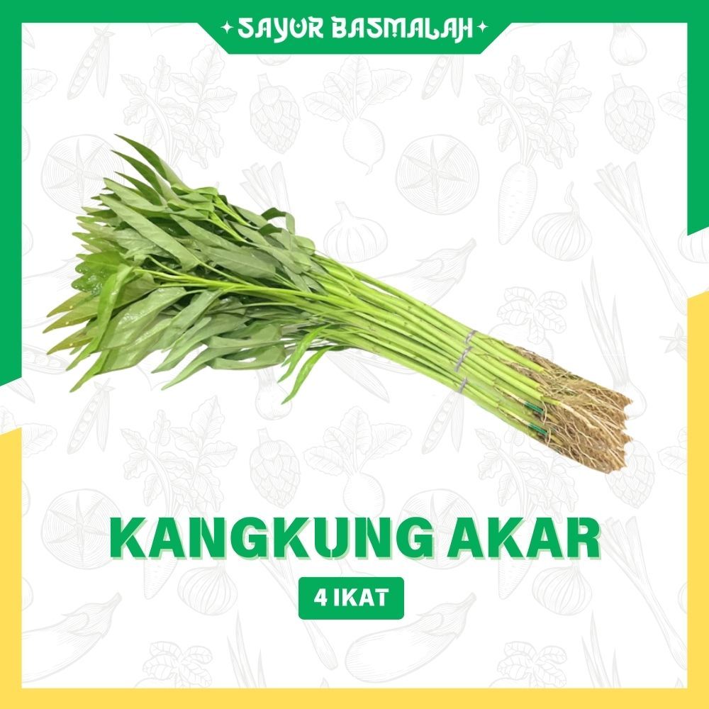 

Kangkung Akar 4 Ikat- Sayur Basmalah