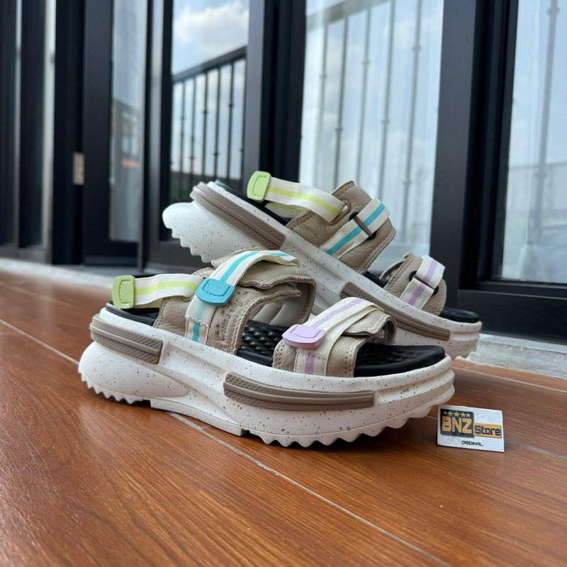 Sepatu Sandal Wanita Converse Run Star Utility Sandal Cx Nutty Granola/Citron This