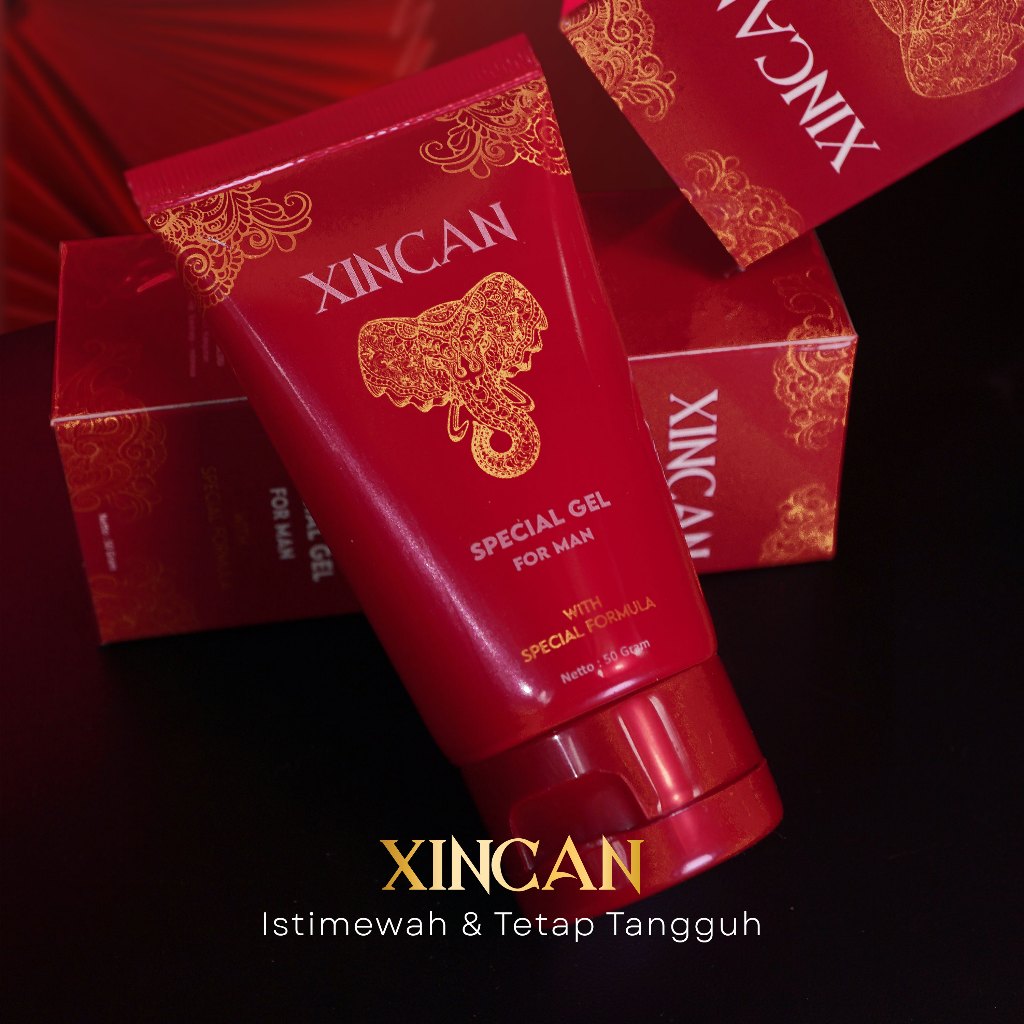 Xincan Gel For Man Ekstrak Ginseng 50ml (Original 100%)