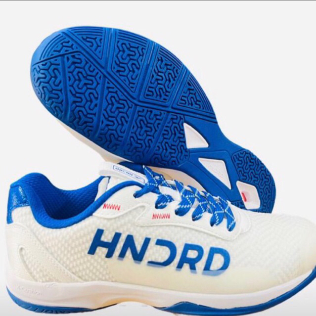 Sepatu Badminton Hundred XOOM PRO / Xoom Pro White Blue