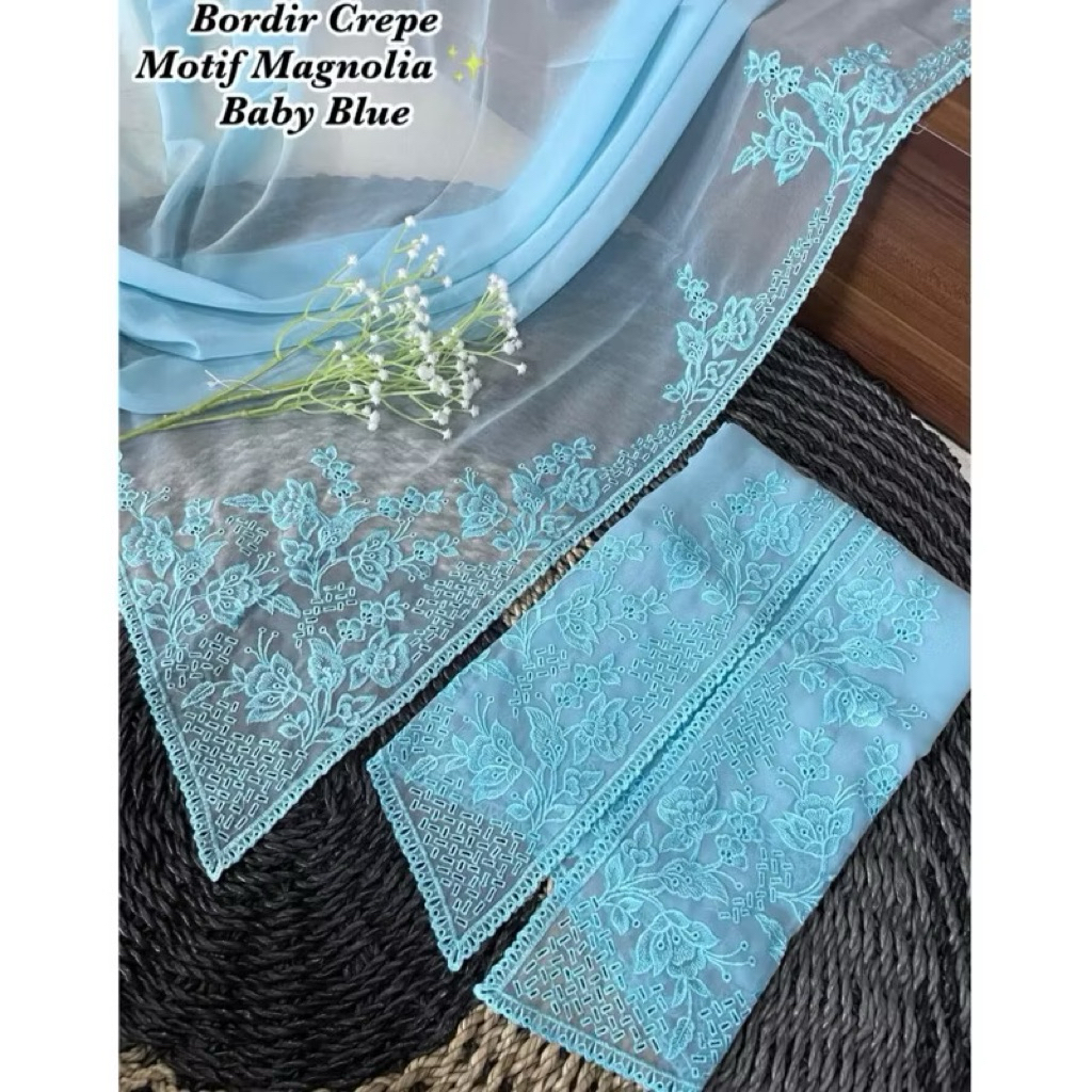 Kain kebaya bordir bali motif terbaru terlaris termurah bahan kebaya bordir bali bahan kebaya encim 