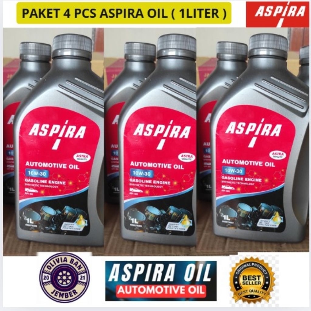 Oli mesin 10W30 untuk semua mobil (4 liter)