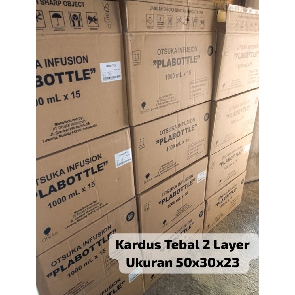 

Kardus Bekas Tebal 2 Layer Kondisi Bagus Layak Pakai ukuran 50x30x23 & 37x29x25