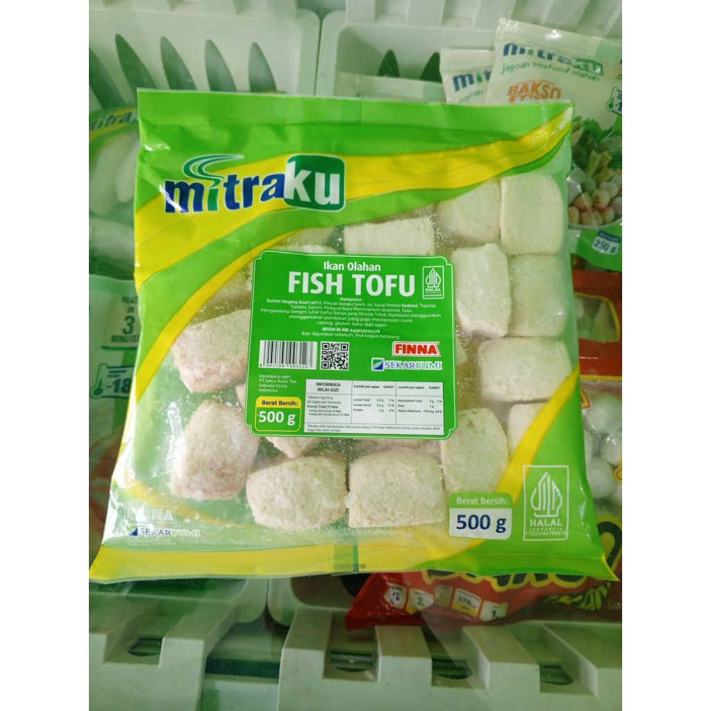 

Fish Tofu Mitraku Kemasan 500 gram