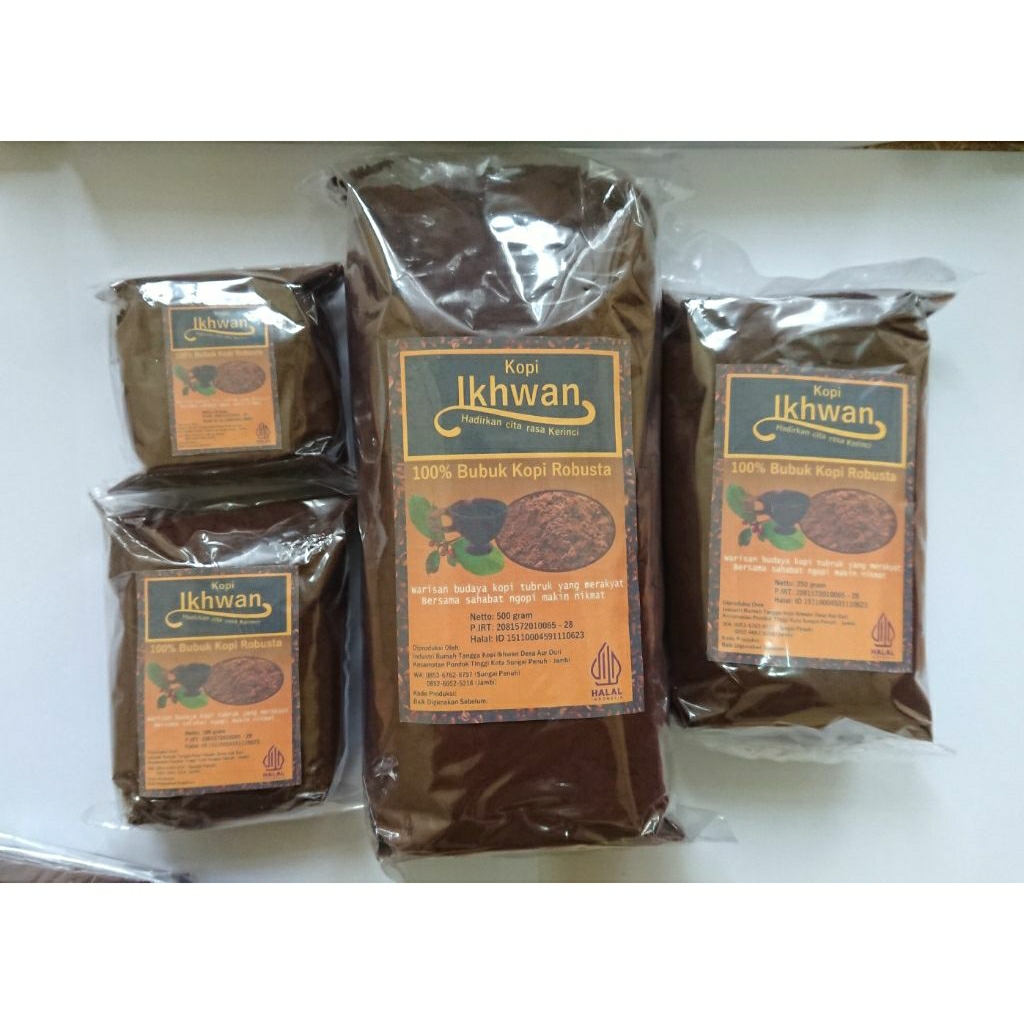 

Kopi Robusta Bubuk Murni 100% Tanpa Campuran khas Kerinci