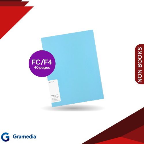 

Gramedia Medan -DPR2 CLEAR HOLDER FC 40 P SKY BLUE