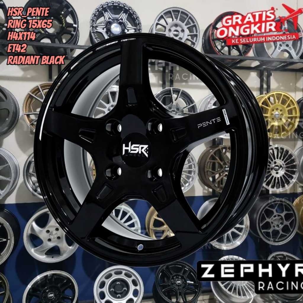 velg hsr promo ring 15 untuk avanza, xenia, kijang lgx, livina, letio dll r15