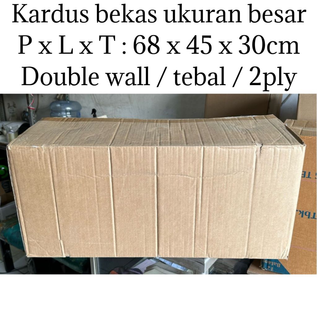 

kardus besar/kardus packing pindahan kantor rumah/kotak box karton/kardus coklat/box super jumbo/super besar