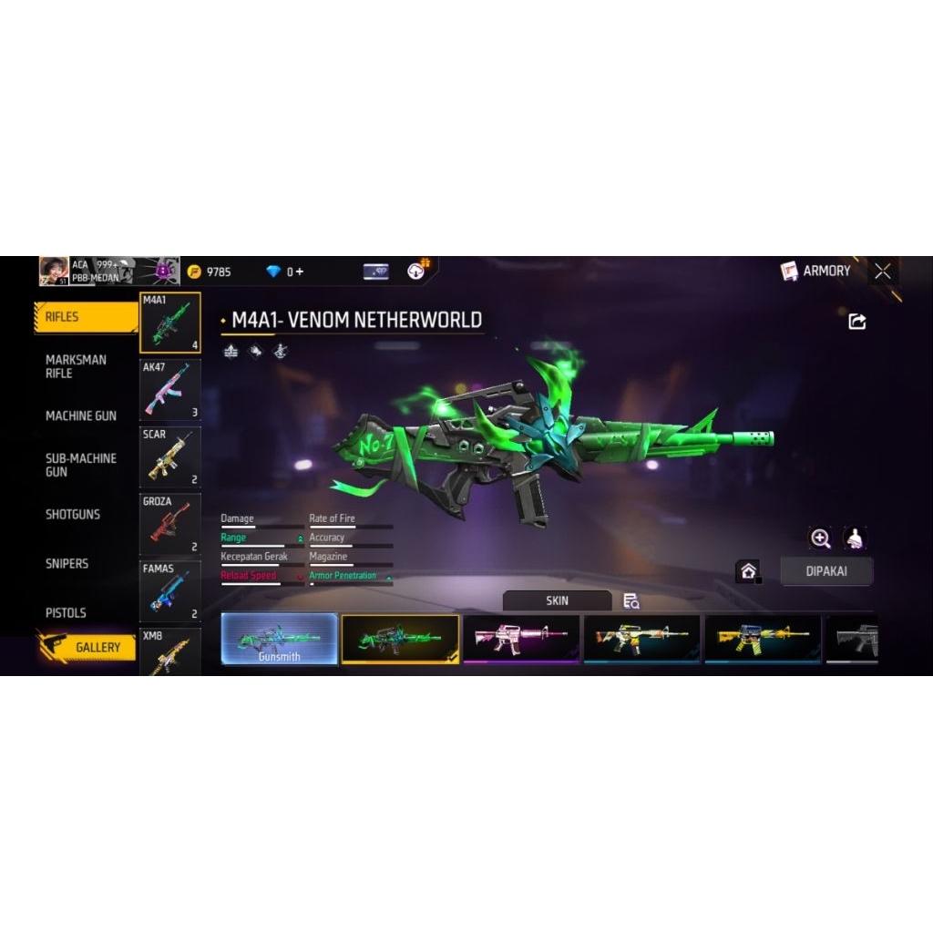 akun freefire sultan murah sg2 terompet