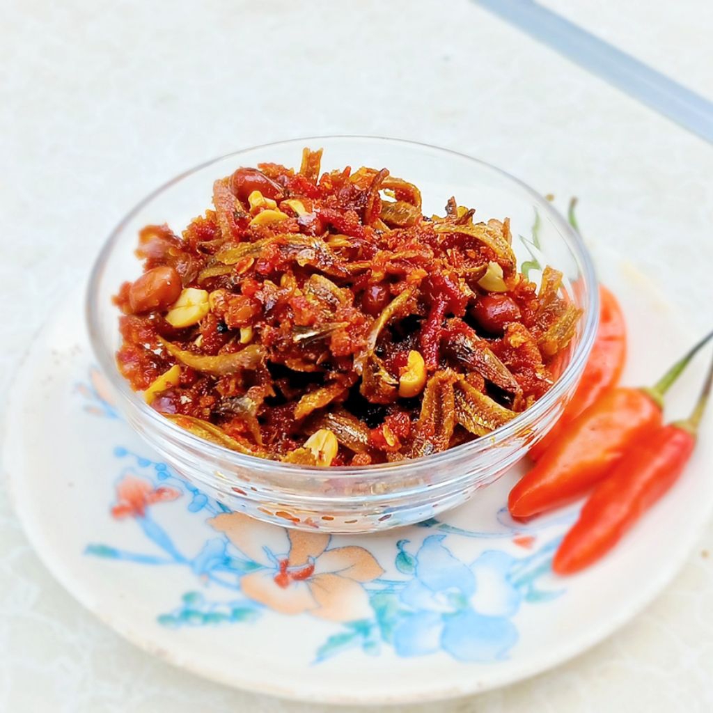 

Teri kacang balado 300g