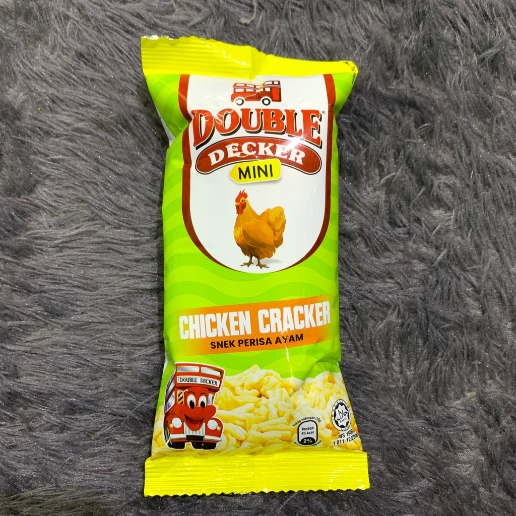 

Double Decker snack rasa ayam Malaysia