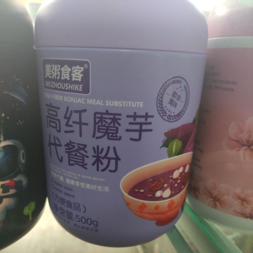 

meizhoushike high fiber konjac meal substitute 500g