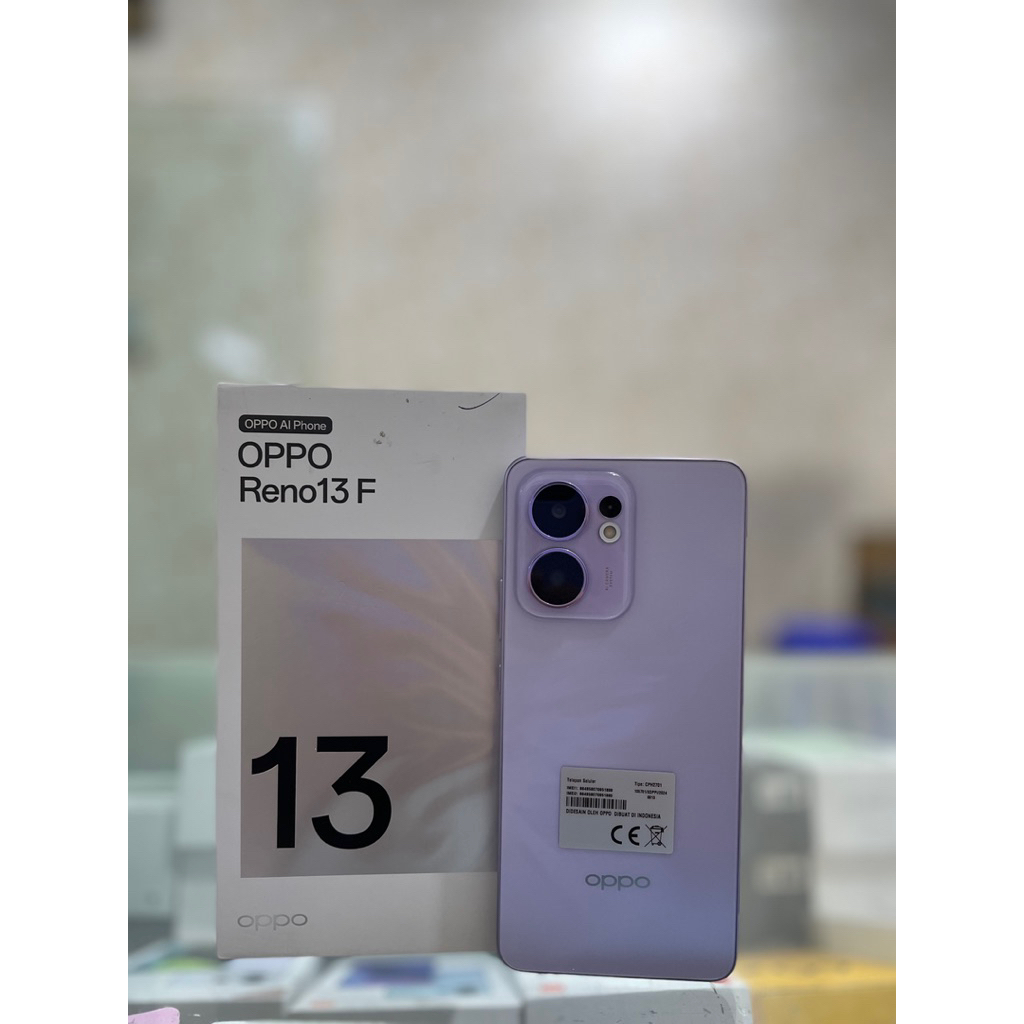 oppo reno 13f 8/256 second fullset