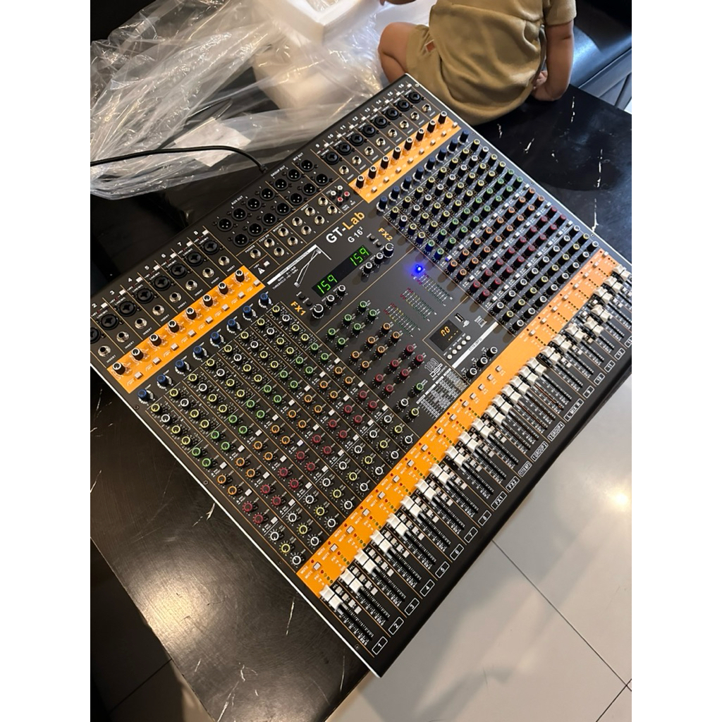 Mixer GT LAB 16 chanel gtlab G16 gen 2 plus Dobel Effek Original