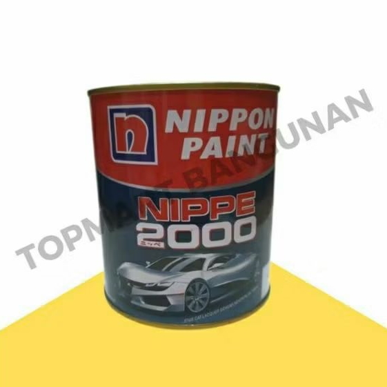 CAT DUCO NIPPE 2000 SUPER BLACK 480 / NIPPE HITAM KILAP GLOSS / CAT DUKO HITAM