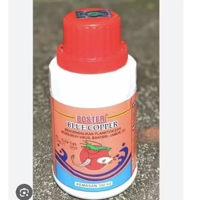 BOSTER BLUE COPPER  100 ML  OBAT IKAN BOSTER BLUE COPPER