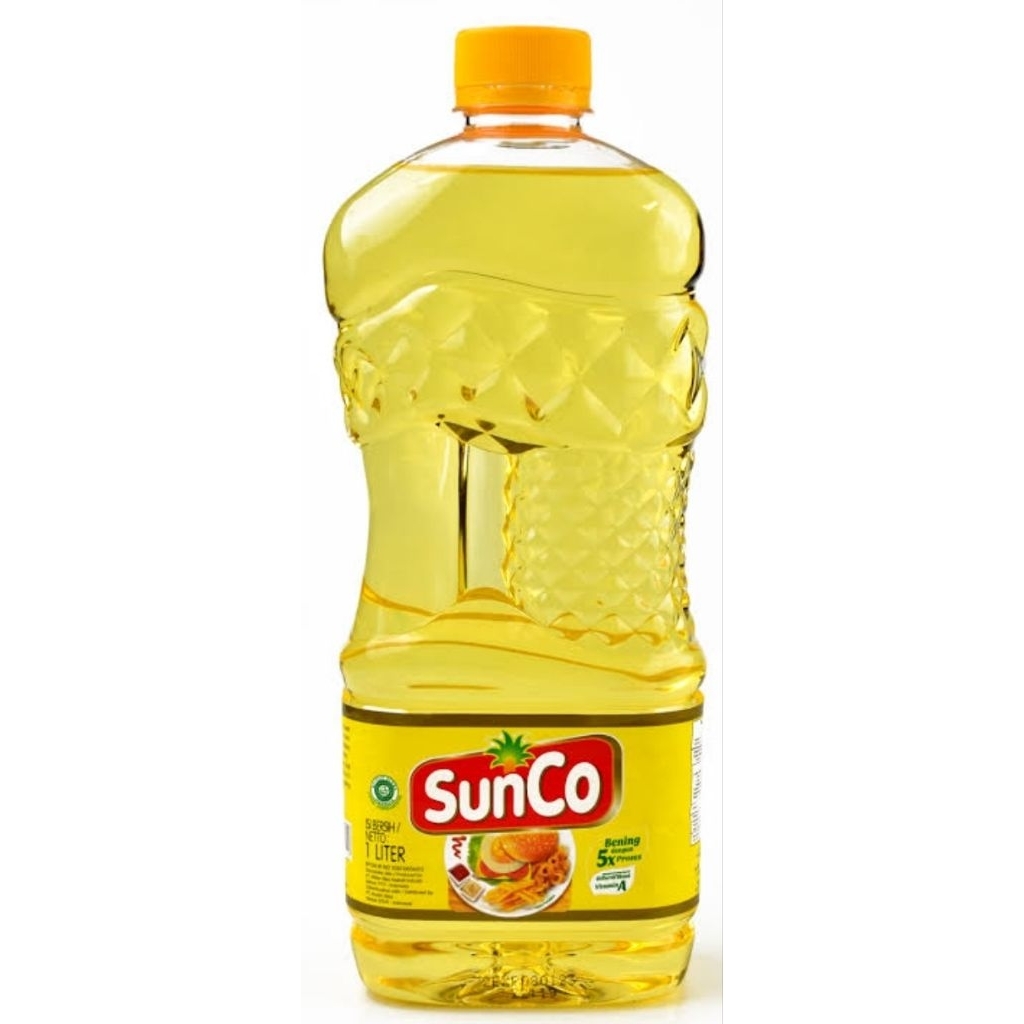 

Sunco Minyak Goreng Kemasan Botol 1 Liter dan 2 Liter