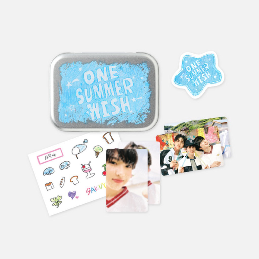[PRE ORDER] MD TINCASE SET NCT WISH ONE SUMMER WISH SION RIKU YUSHI JAEHEE RYO SAKUYA OFFICIAL MURAH