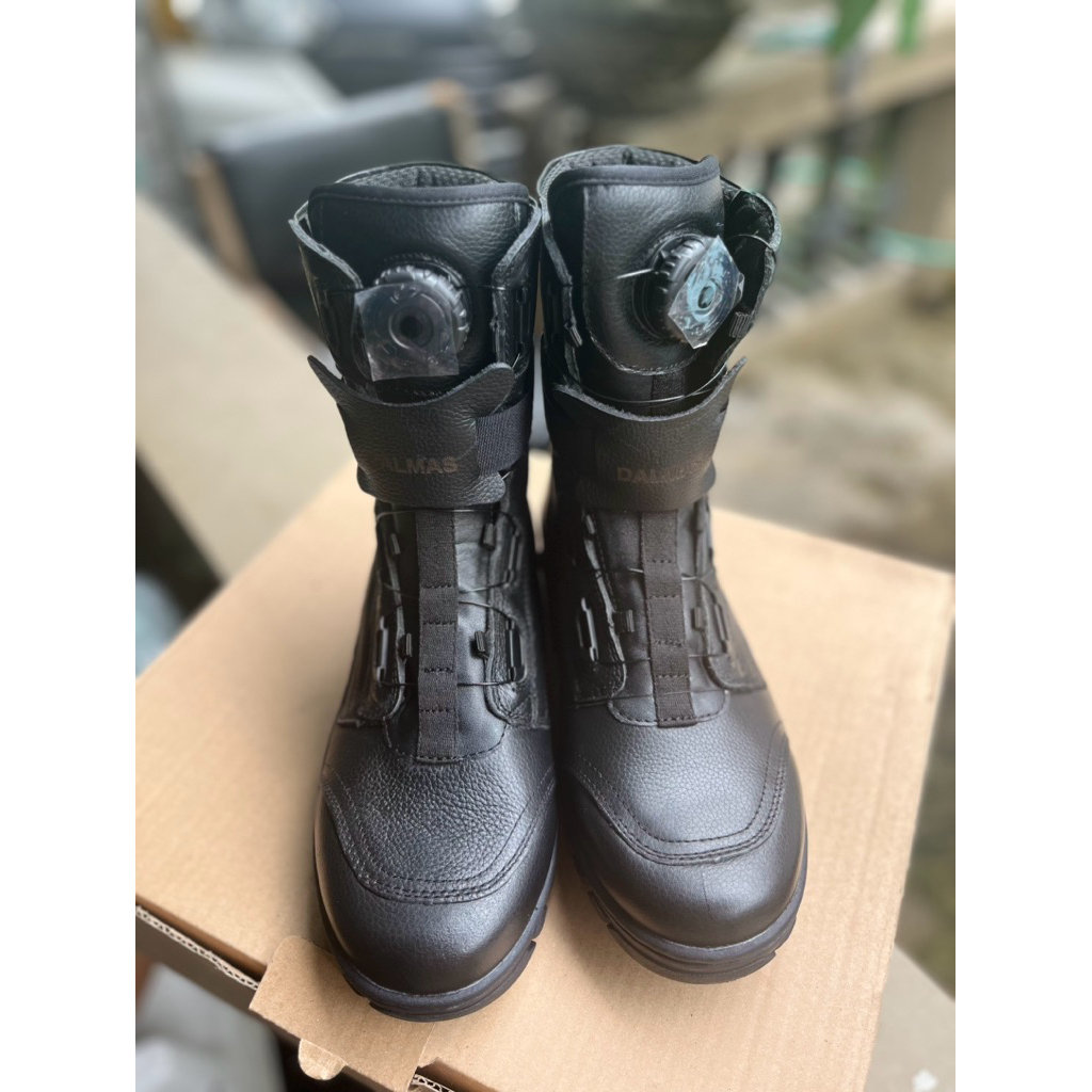 SEPATU PDL uk 43 DALMAS POLISI POLRI TALI PUTAR tahun 2023