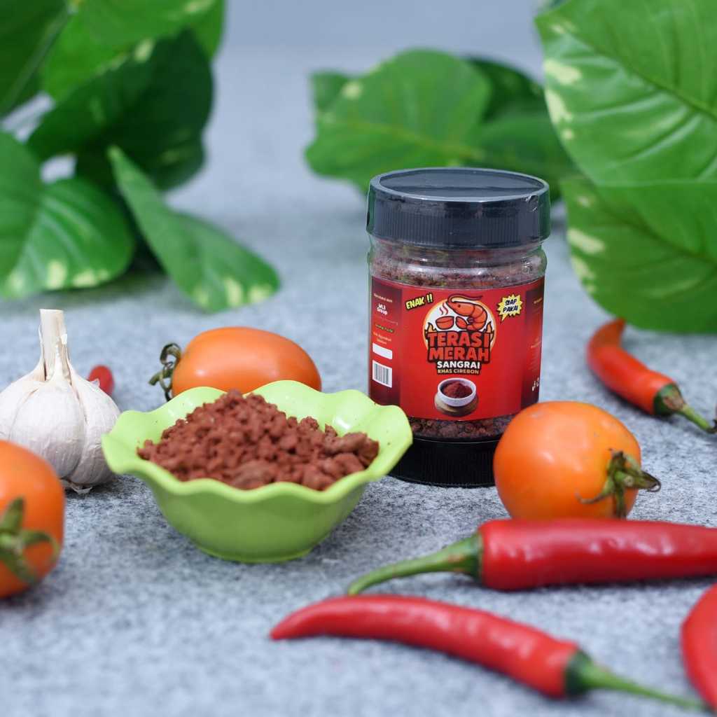 

TERASI MERAH SANGRAI MATANG SUPER
