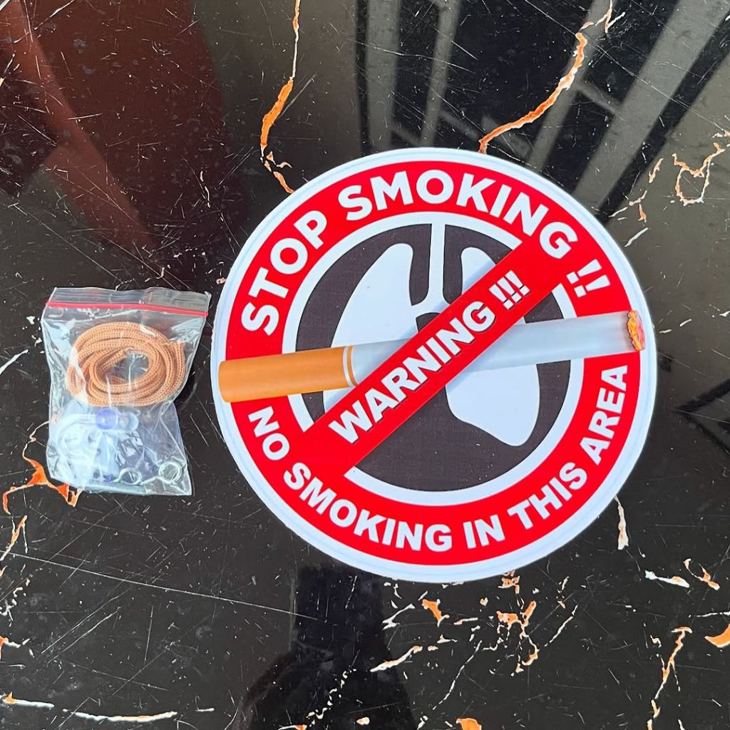 Papan Gantung No Smoking Size 20cm