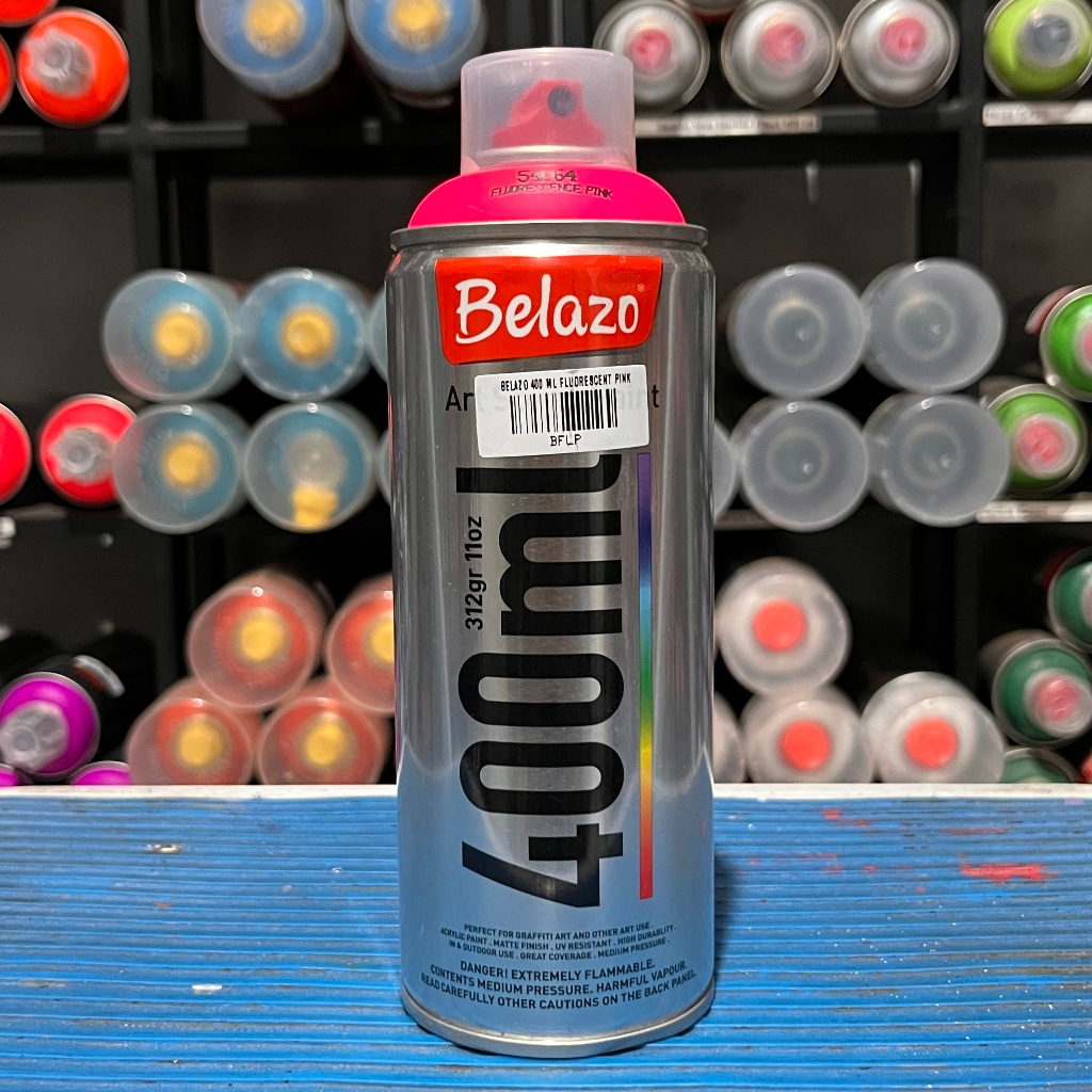 

Fluorescent Pink - Belazo 400 ml - Spray Paint