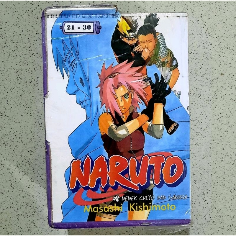 Komik Naruto Box Set 21-30 / Boxset 21-30