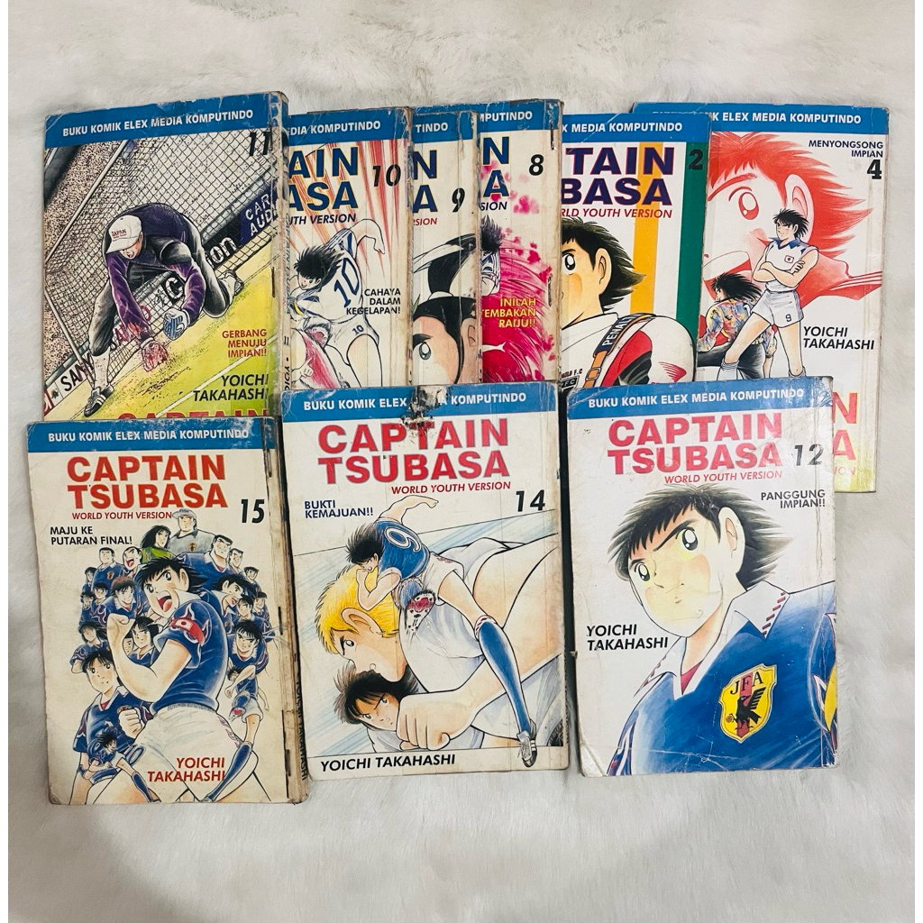 Komik Captain Tsubasa World Youth Version Vol Cabutan