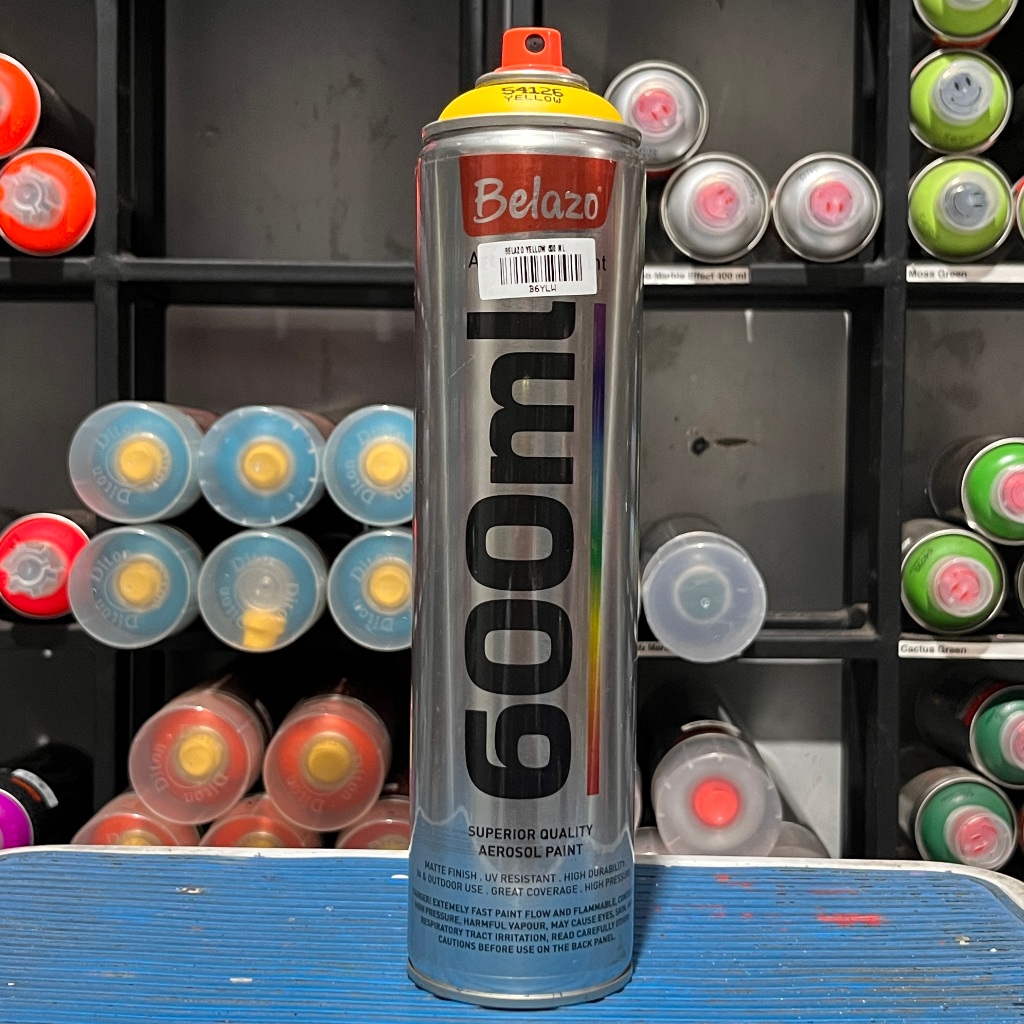 

Yellow - Belazo 600 ml - Spray Paint