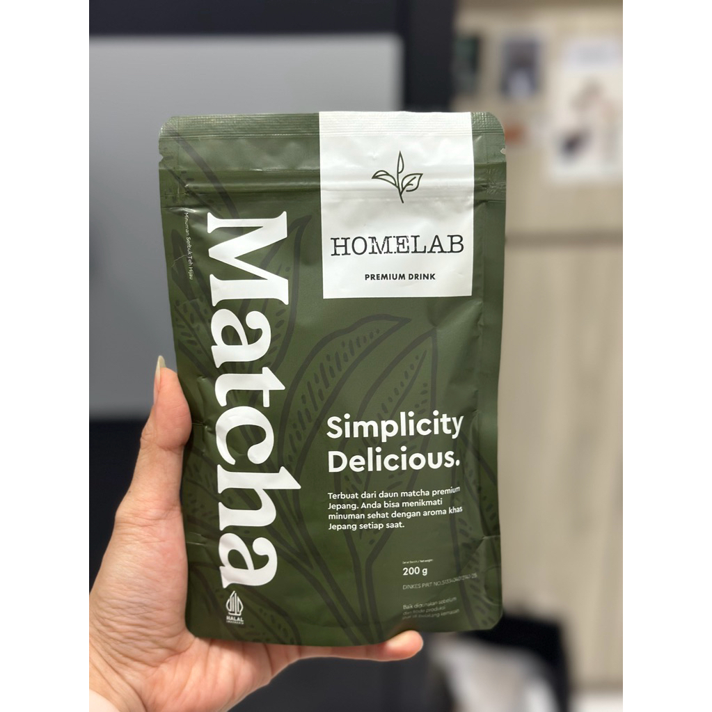 Matcha Homelab 200 gram bubuk