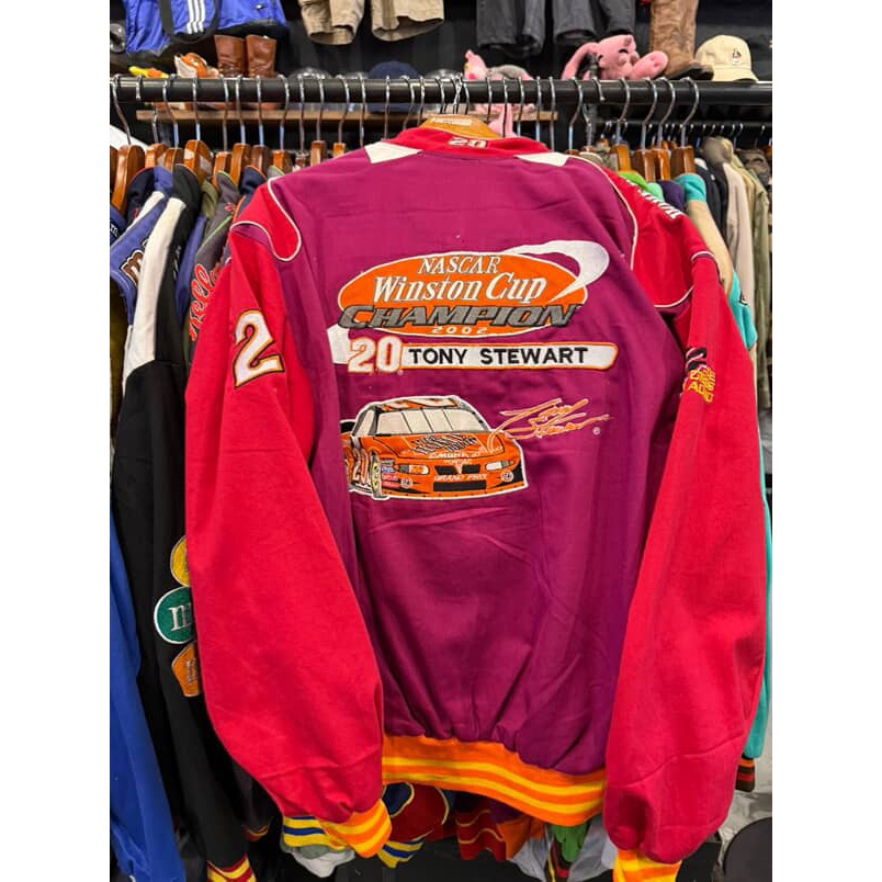 2002 WINSTON CUP CHAMPION EDITION VINTAGE NASCAR JACKET (IMPORTED)