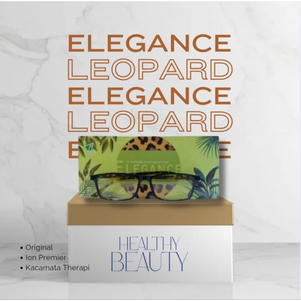 KACAMATA THERAPY ION PREMIER TYPE ELEGANCE LEOPARD