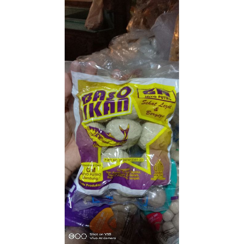 

Baso ikan GM super (putih) isi 10biji