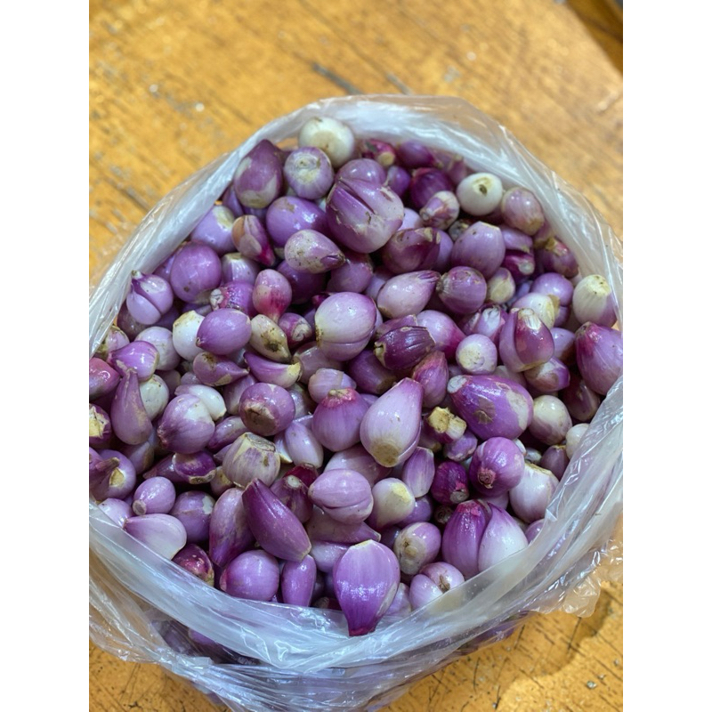 

Bawang merah kupas 250gr